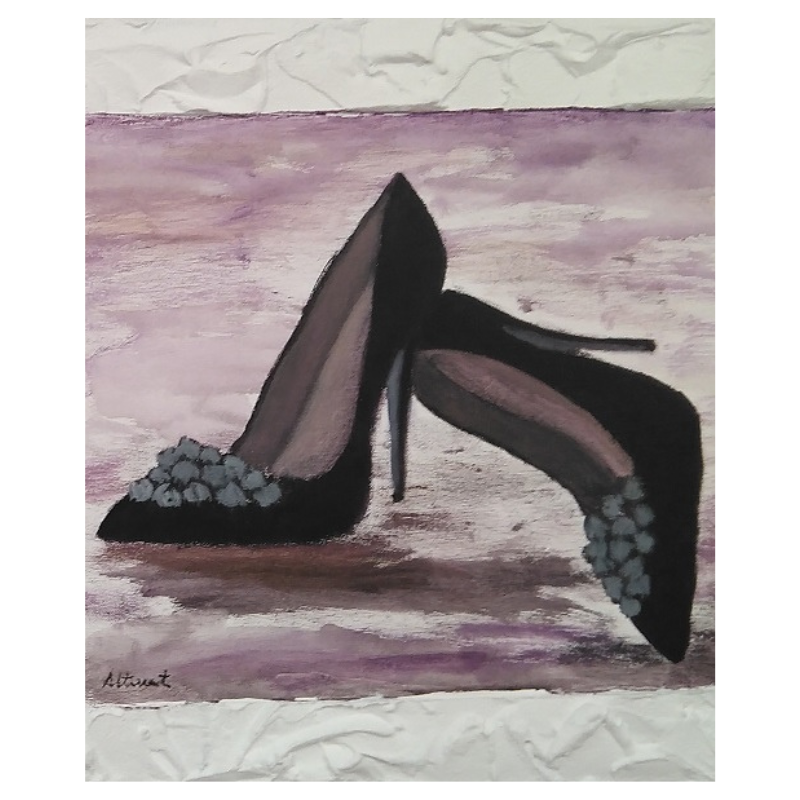 Cuadro ZAPATOS de MUJER Carlos Altisent 40x35 cm
